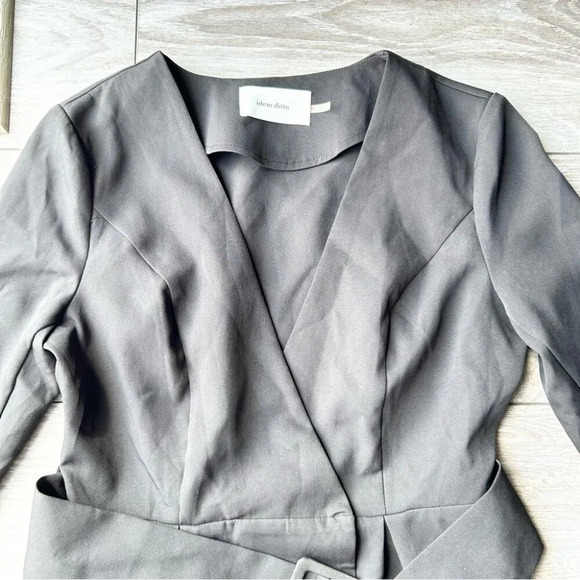 Idem Ditto Wrap Belted Coat - Picture 5 of 14